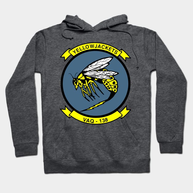 Electronic Attack Squadron 138 Yellow Jackets Hoodie by Historia